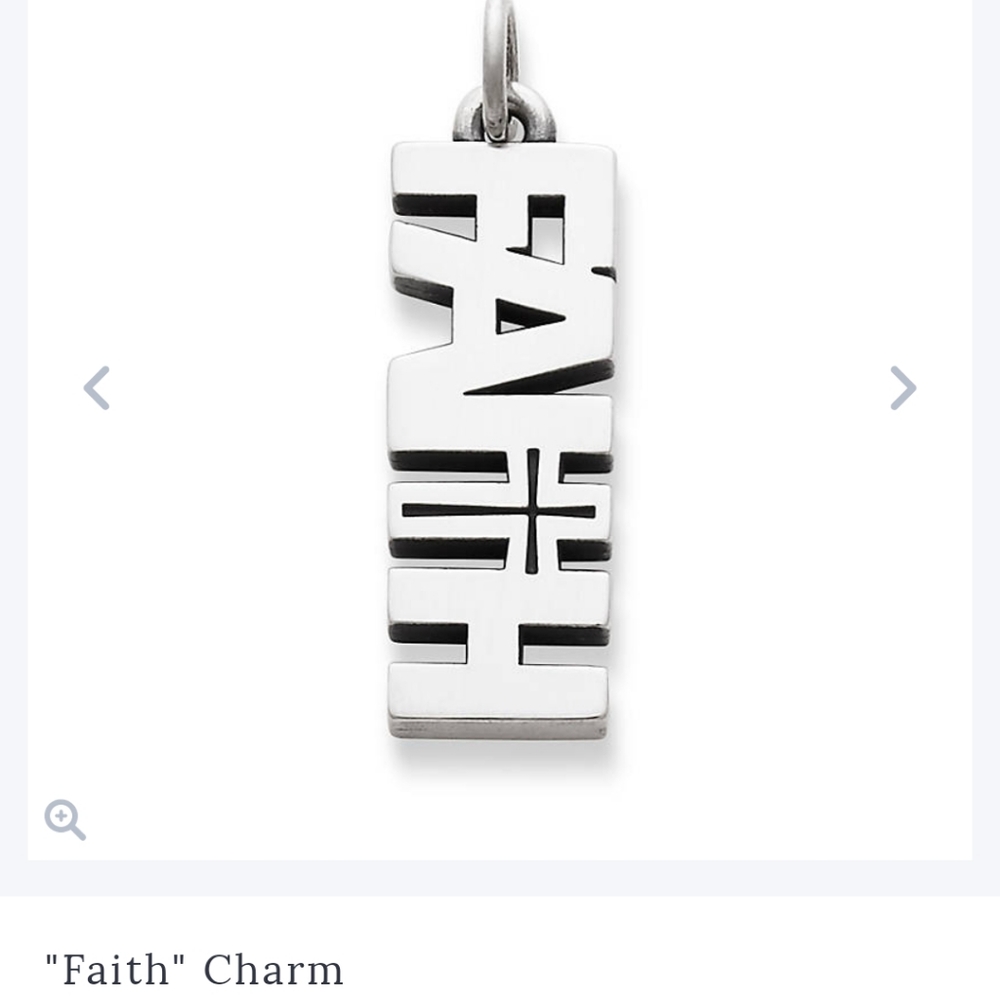Faith charm
